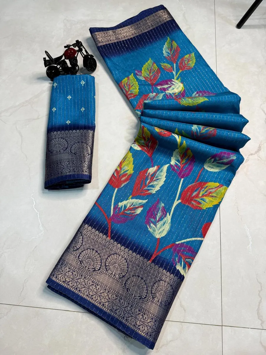 Rekko Silk Saree with Blouse – Elegant & Lightweight